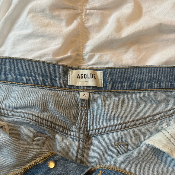 Agolde Parker Shorts. - Picture 3 of 4